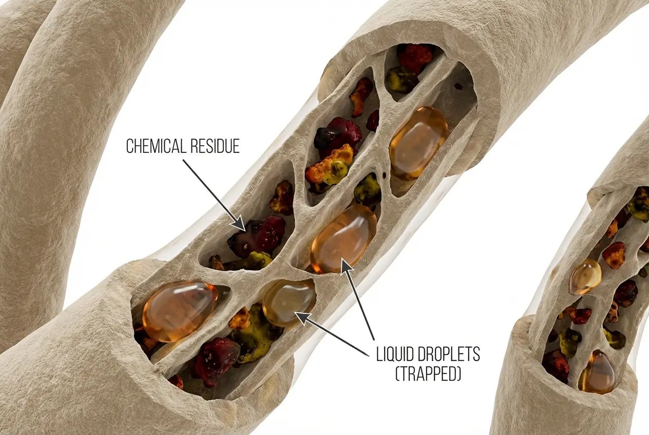 Baby crawling on carpet