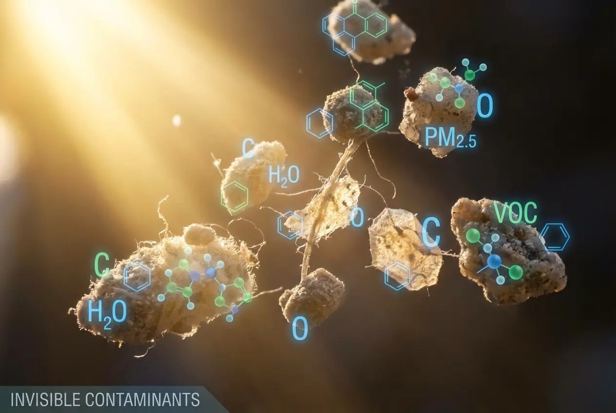 Baby crawling on carpet